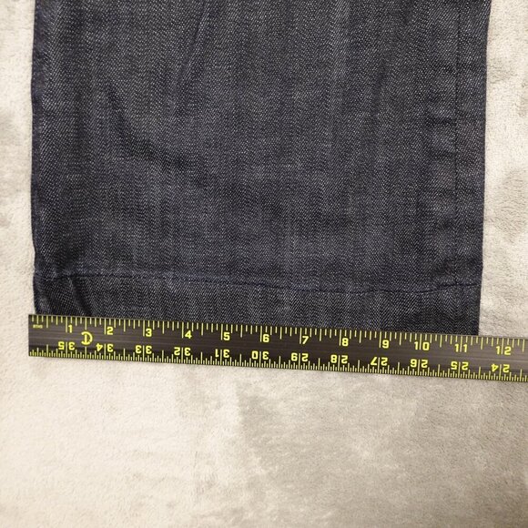 Express Jeans EVA Fit & Flare - Women's Size 10R - Dark Indigo Blue Denim - Picture 8 of 12